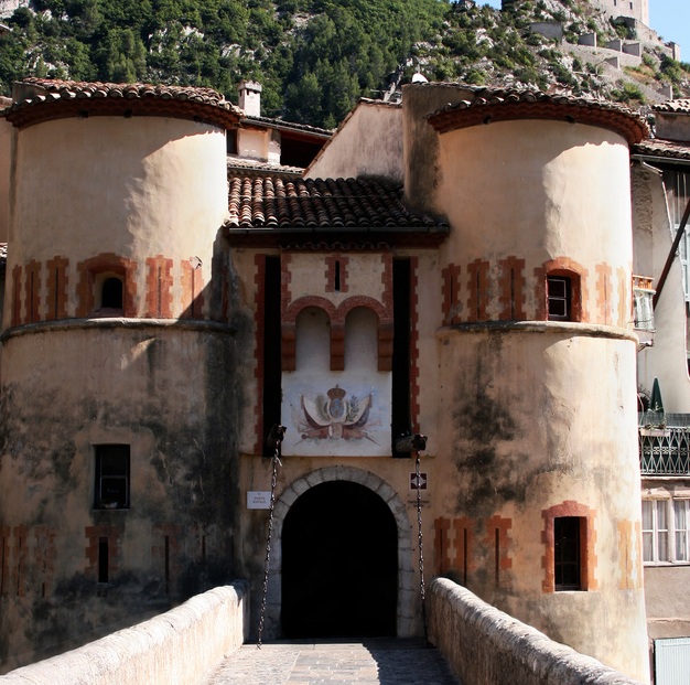 Pont levis Entrevaux